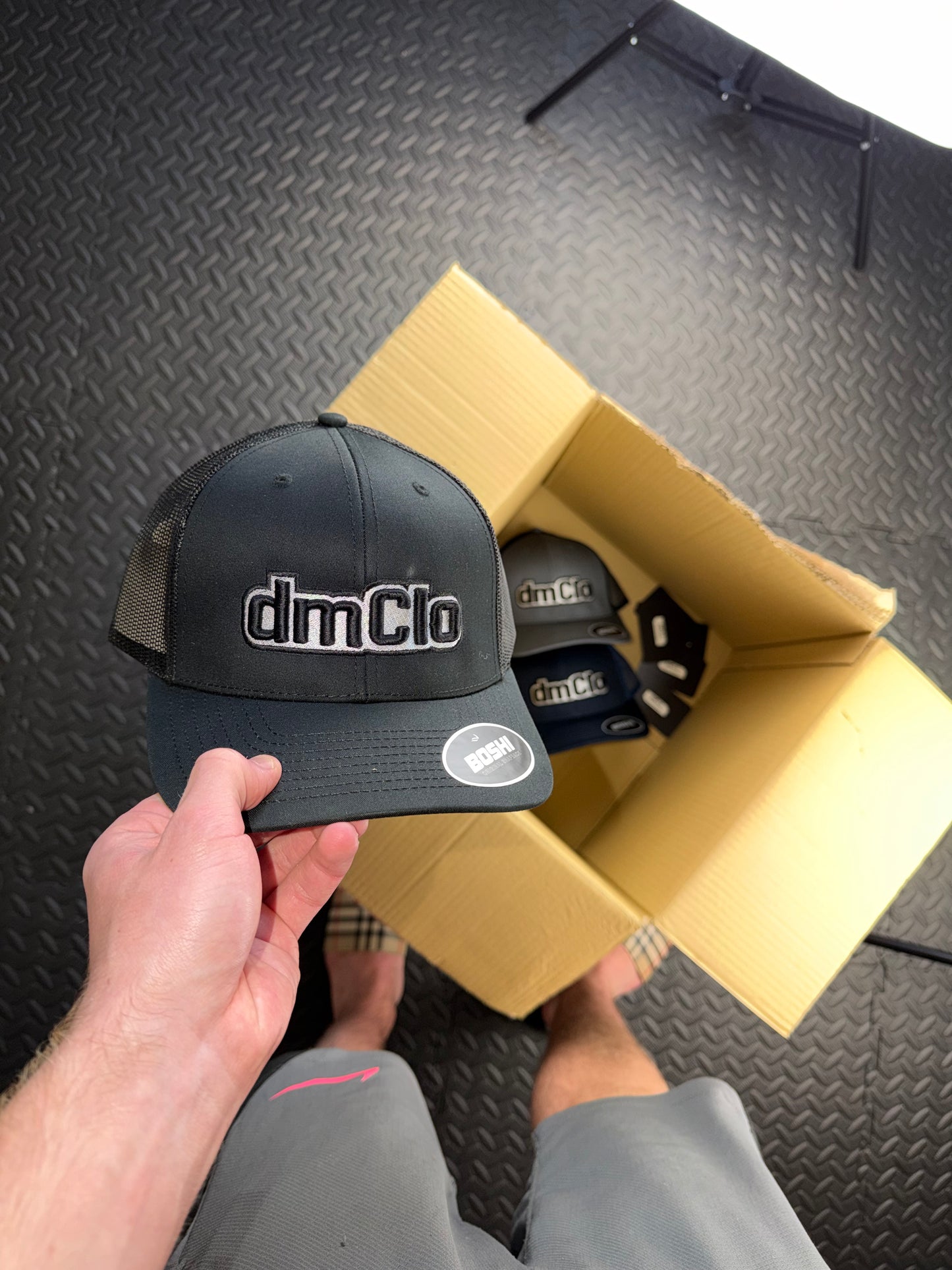 (PRE-ORDER) Black dmClo Cap