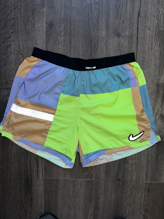 Nike Neon Patchwork Shorts