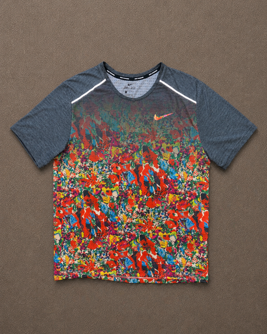 NIKE ORANGE FLORAL MILER