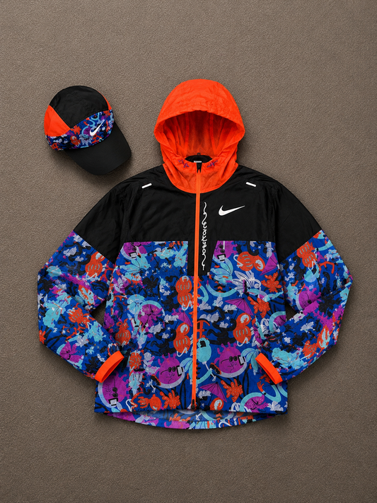 NIKE TOKYO ORANGE WINDRUNNER & CAP