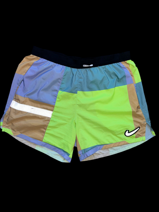 Nike Neon Patchwork Shorts