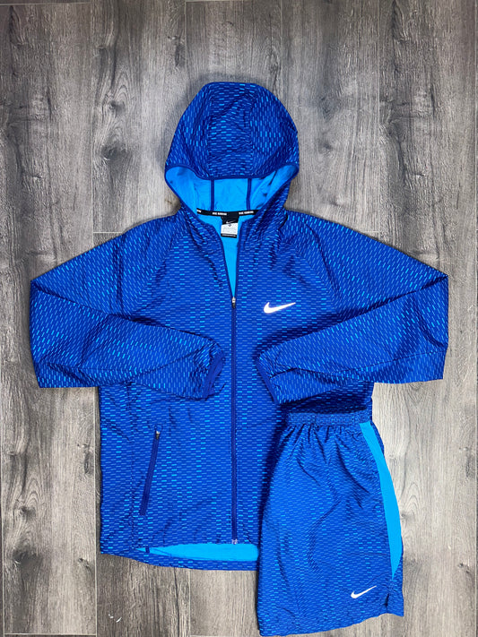 Digital Nike Windrunner & Short Set (Blue)