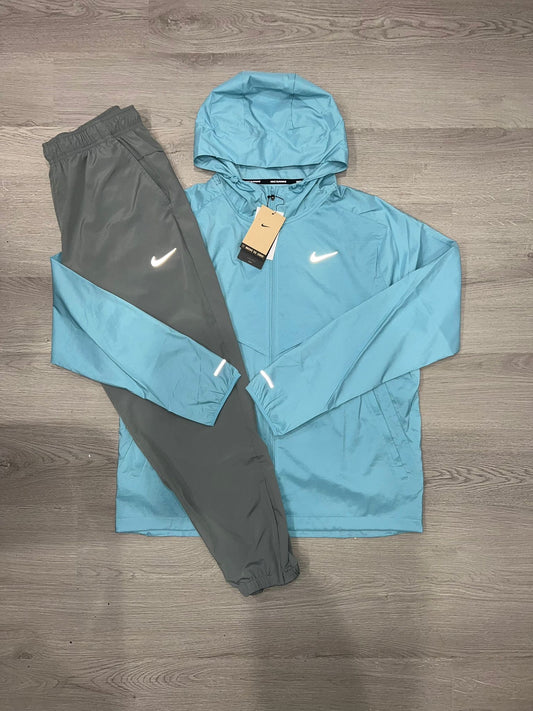 Nike Blue Repal Windrunner & Grey Challenger Pants