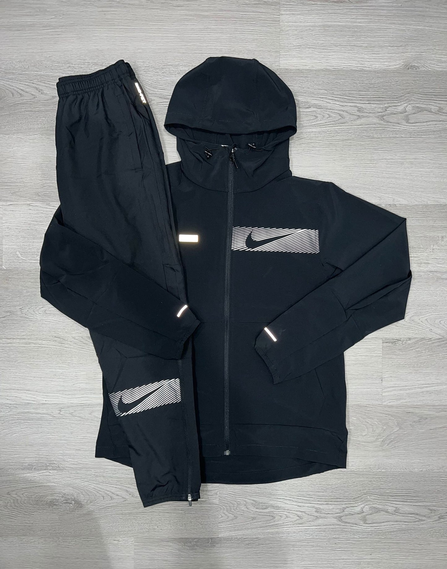 Nike Black Flash Tracksuit