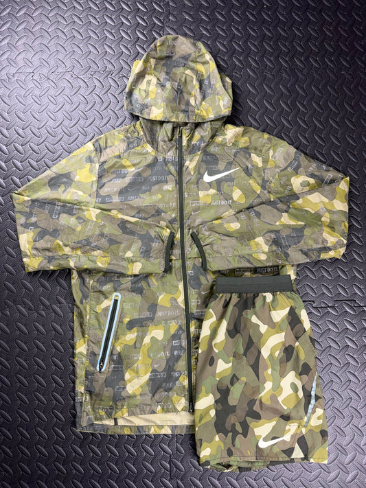 NIKE GREEN RUNNING FLASH SET