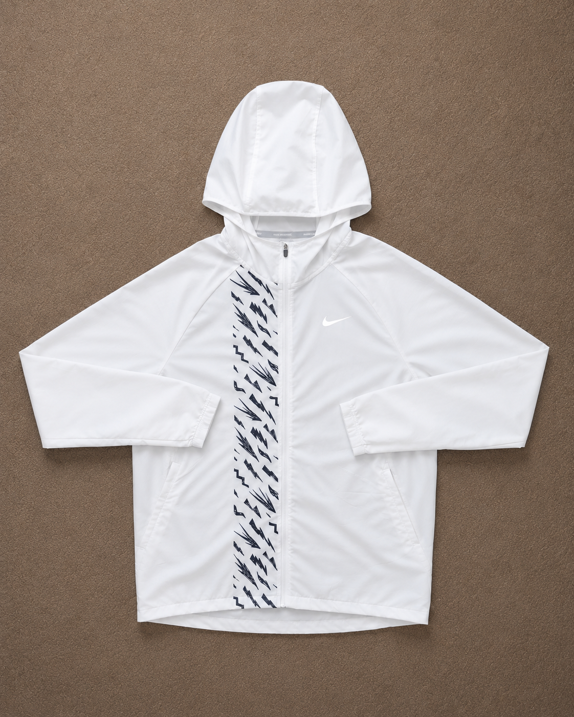 NIKE WHITE BOLT WINDRUNNER