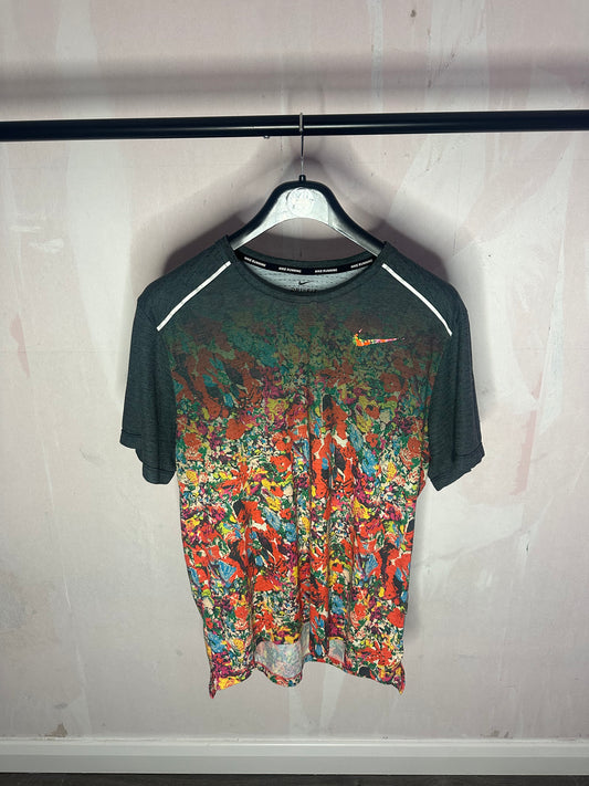 Orange Floral Nike Miler